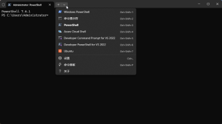 Windows Terminal更舒适的命令行环境 仅11MB 支持并行运行WSL（Linux子系统）github开源项目
