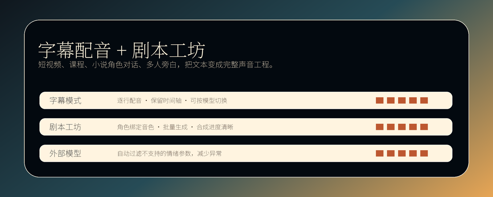 NowVoice 字幕配音和剧本工坊