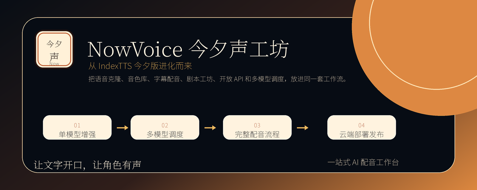 NowVoice 从 IndexTTS 今夕版进化而来